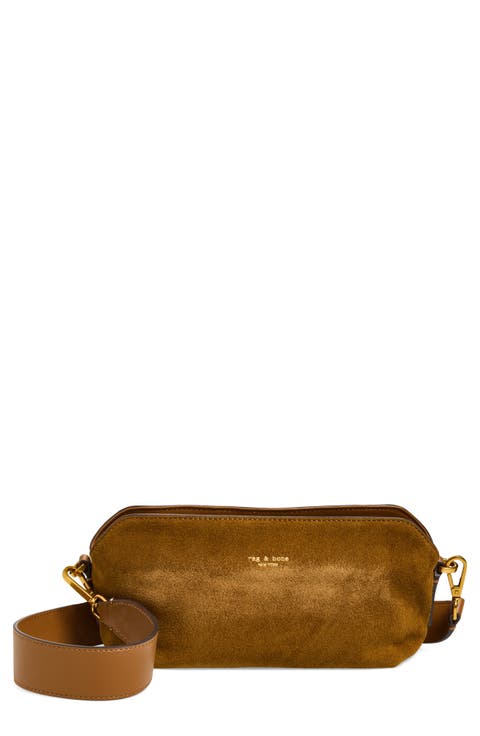 Gramercy Genuine Suede Crossbody Bag