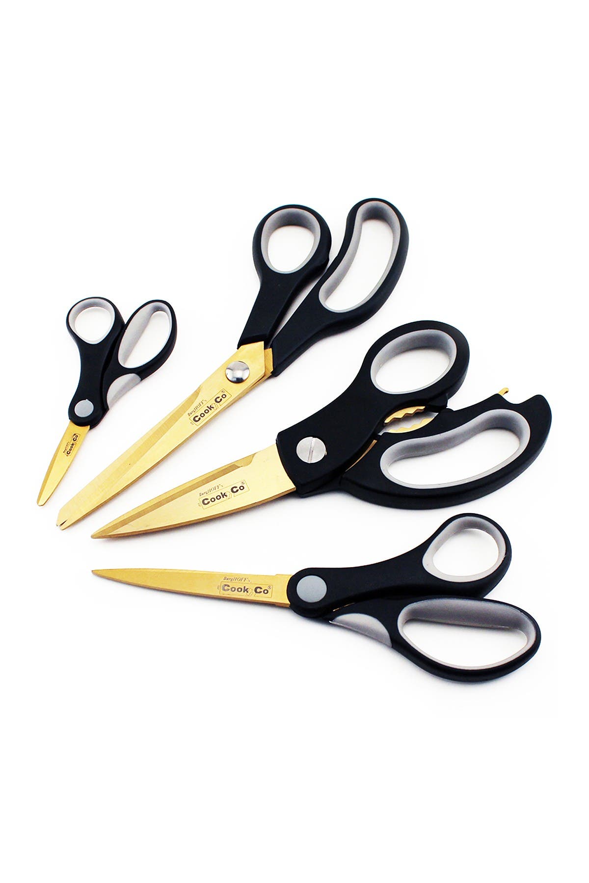 BergHOFF Studio Gold Scissors - Set of 4