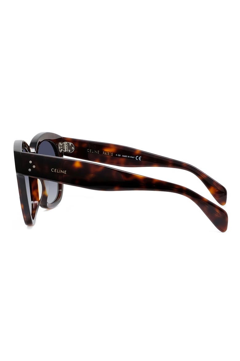 54mm Square Sunglasses, Alternate, color, RED HAVAN/ SMOKE