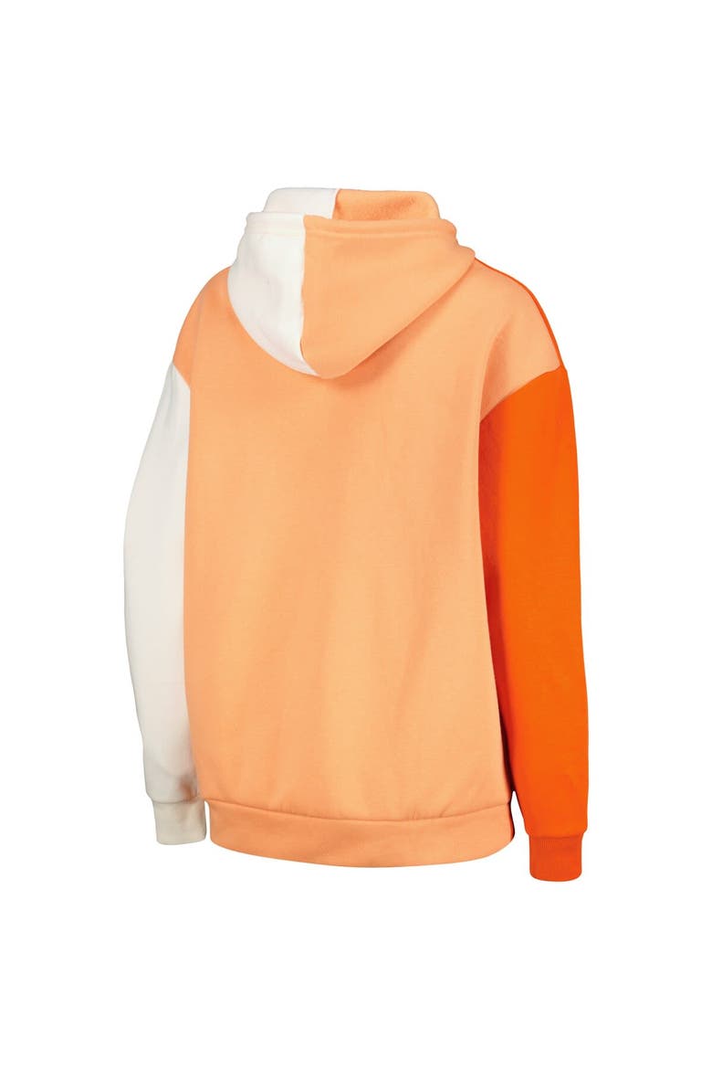 Women's Gameday Couture Orange Oklahoma State Cowboys Hall of Fame Colorblock Pullover Hoodie, Alternate, color, Orange