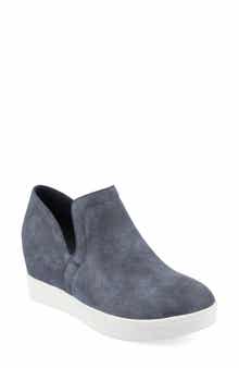 Journee Collection Cardi Wedge Platform Sneaker - Wide Width