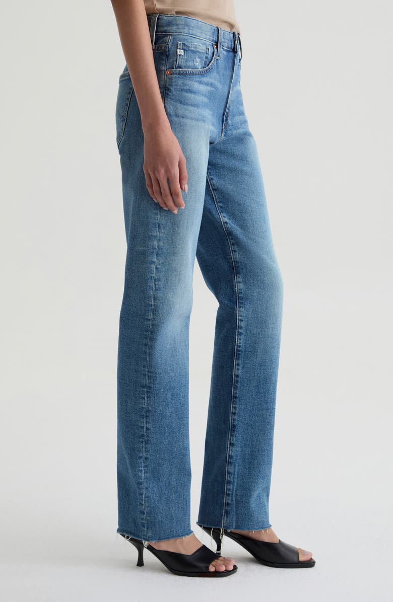 AG The Boyfriend Mid Rise Straight Leg Jeans, Alternate, color, American West