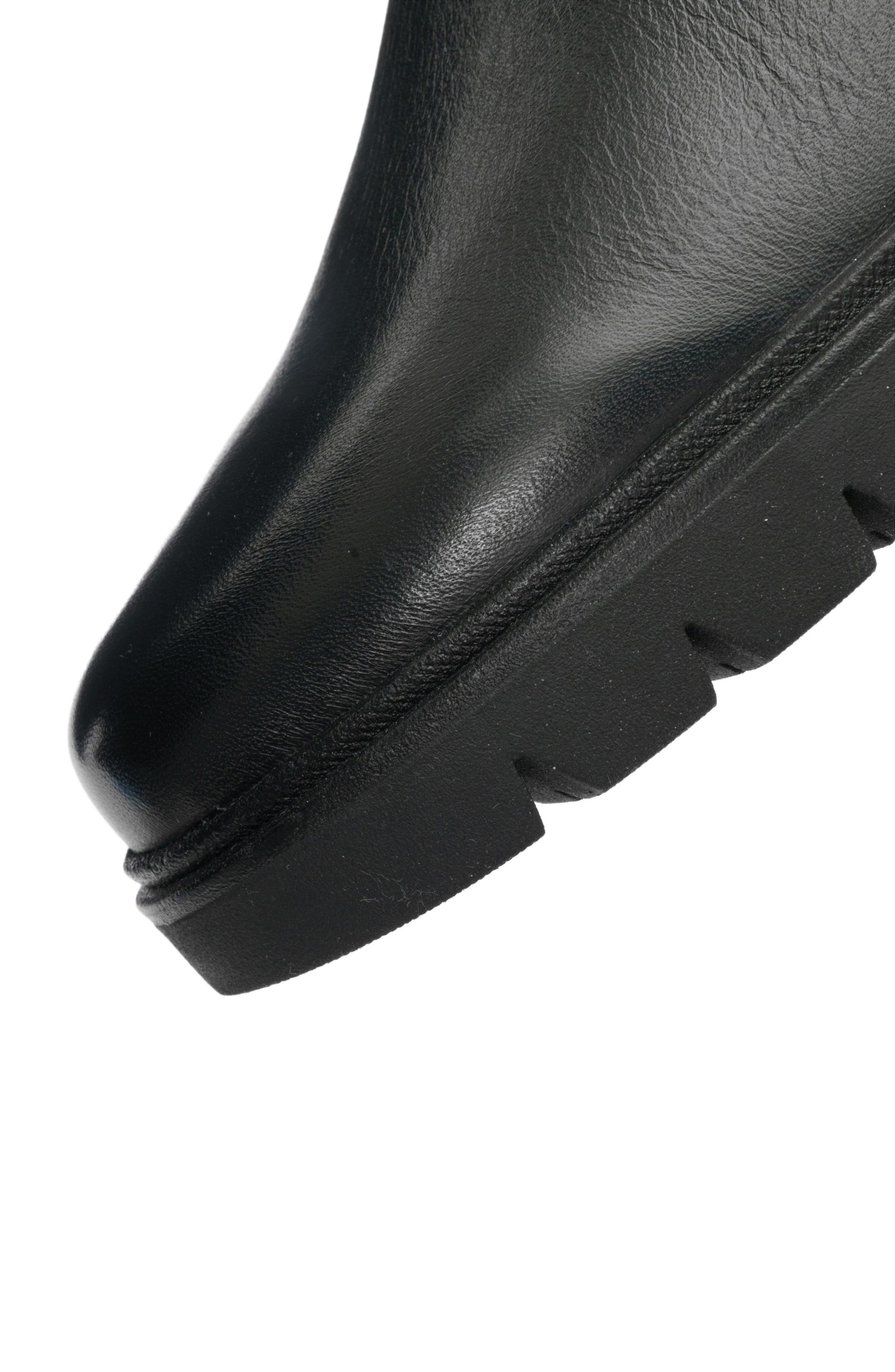 Clover Bootie, Alternate, color, BLACK