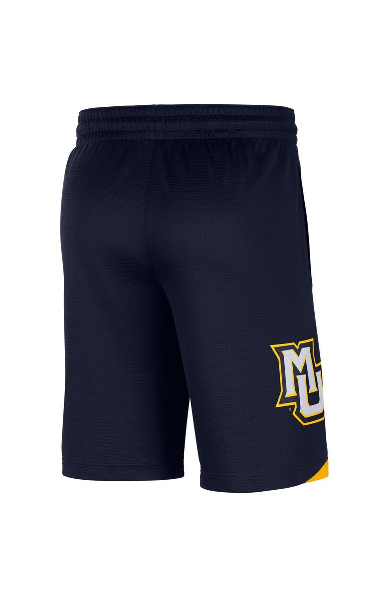 Jordan Brand Men's Jordan Brand Navy Marquette Golden Eagles Replica Performance Basketball Shorts, Alternate, color, 