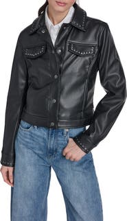 Levi's Studded Faux Leather Jacket