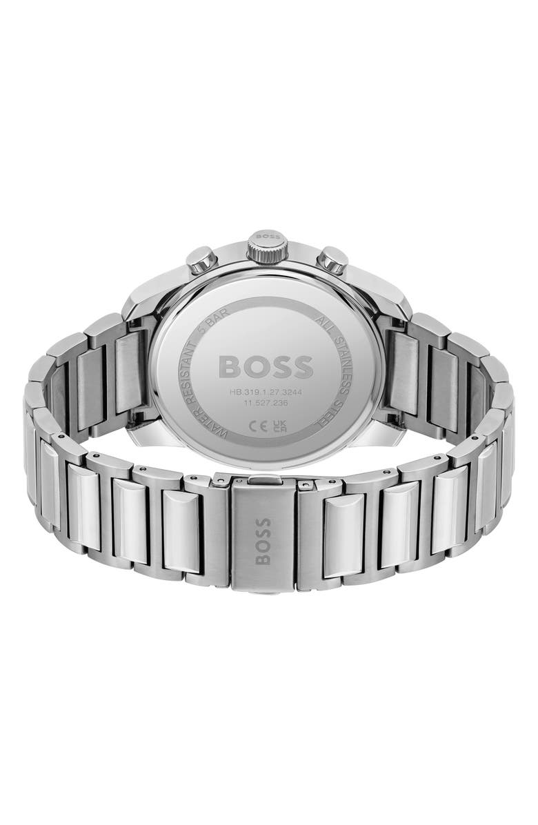 BOSS Trace Chronograph Bracelet Watch, 44mm, Alternate, color, 
