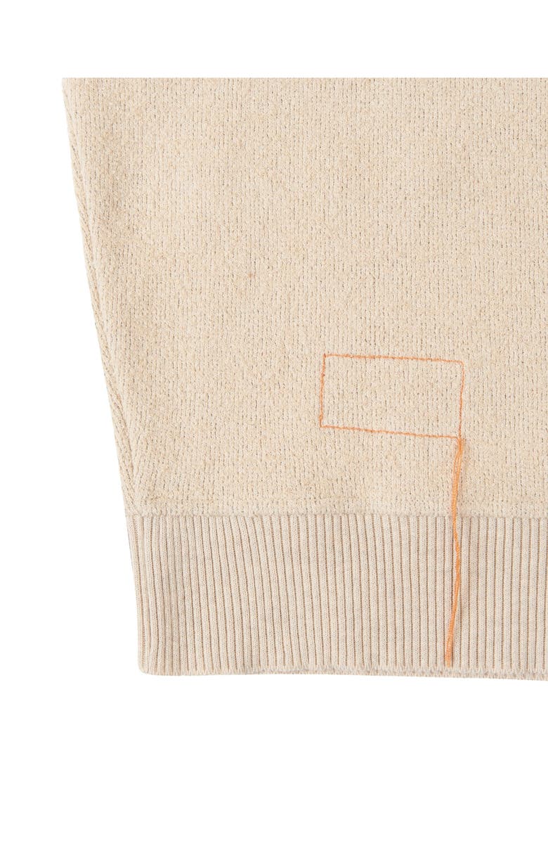 Fortela Colette Cotton Sweatshirt, Alternate, color, Ecru