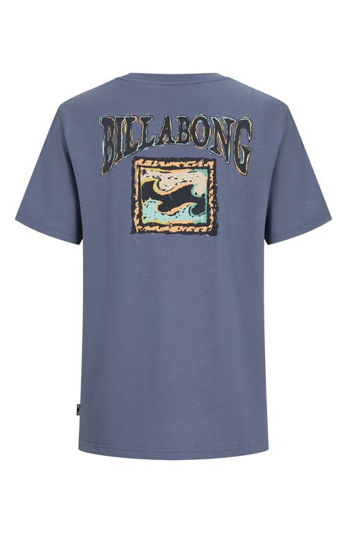 Billabong Kids' Retrograde Short Sleeve Graphic T-shirt In Blue