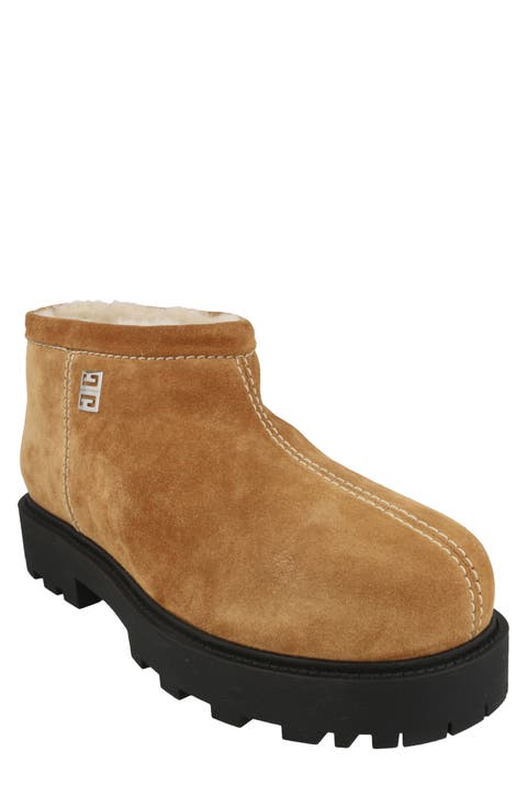 Storm Suede Genuine Shearling Lined Boot (Men)