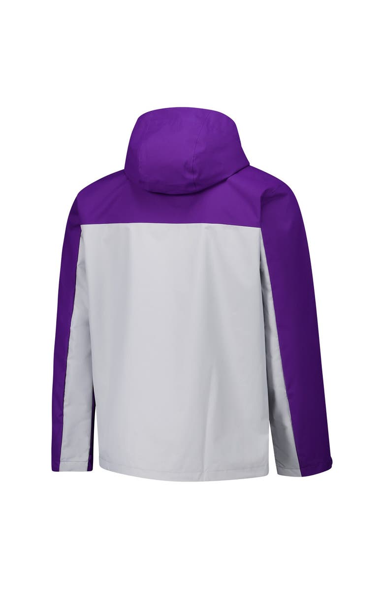 Columbia Men's Columbia  Purple LSU Tigers Field Bound Omni-Tech<sup>™</sup> Full-Zip Jacket, Alternate, color, Purple