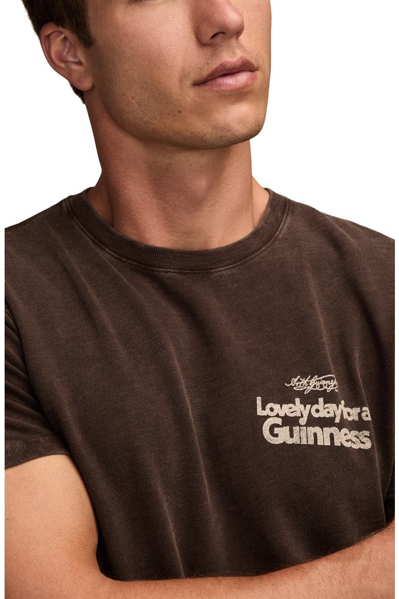 Guinness Lovely Day Cotton Graphic T-Shirt, Alternate, color, JAVA