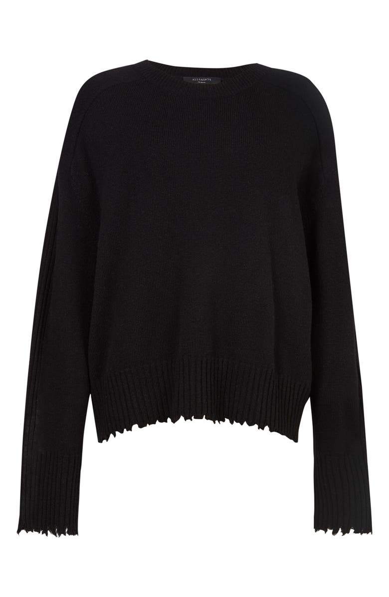 AllSaints Kiera Cashmere Blend Crewneck Sweater, Alternate, color,