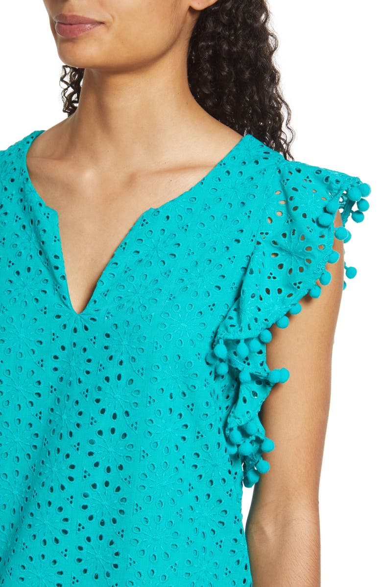 Lilly Pulitzer<sup>®</sup> Astara Eyelet Shift Dress, Alternate, color, 