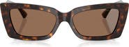 Jimmy Choo 54mm Cat Eye Sunglasses
