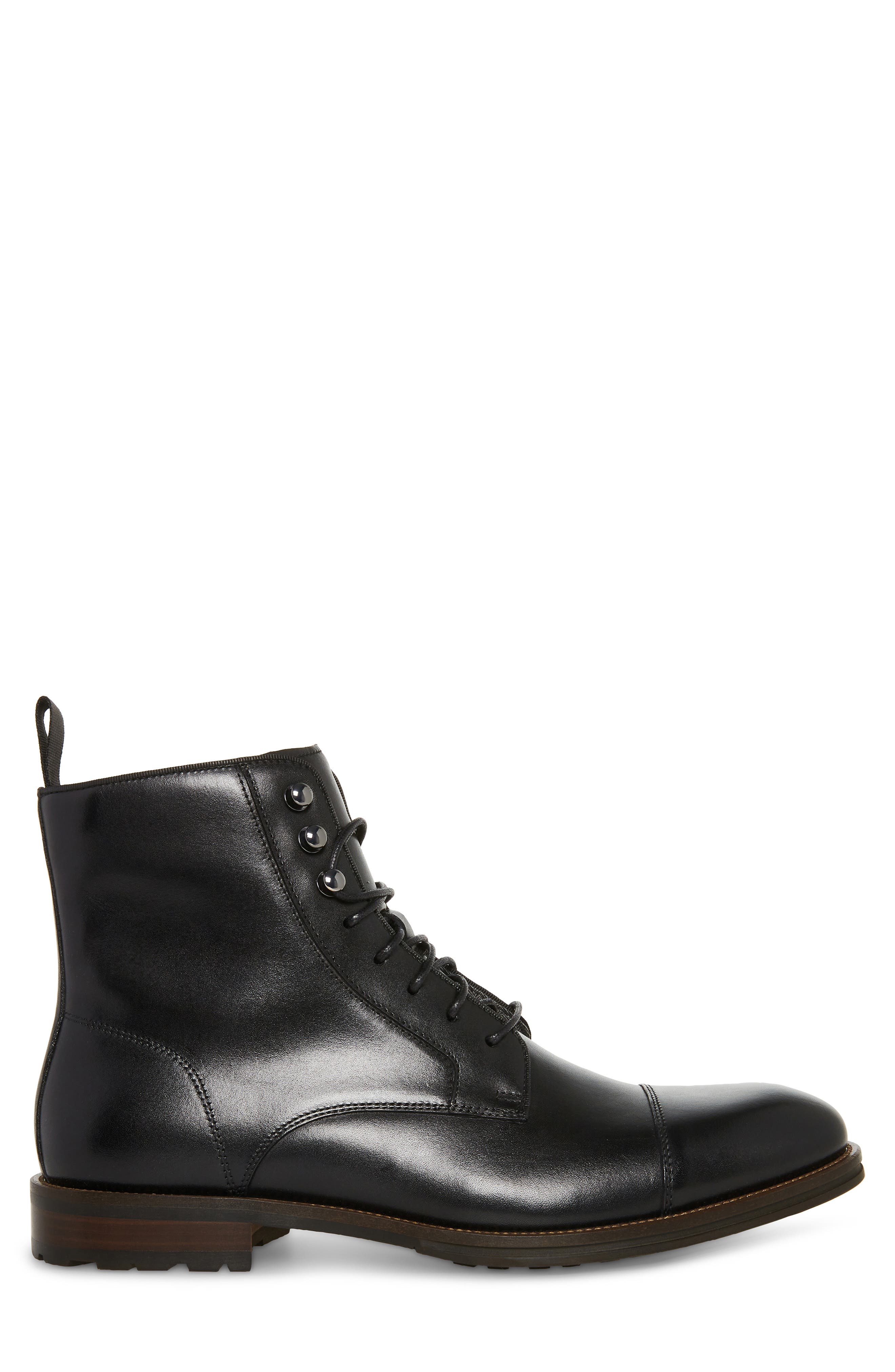 Steve Madden Daylon Cap Toe Derby Boot, Alternate, color, 
