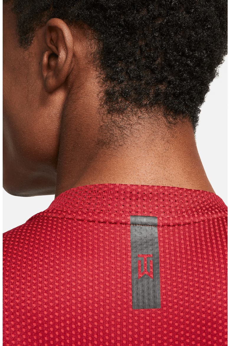 Dri-FIT ADV Tiger Woods Golf Polo, Alternate, color, TEAM RED/ GYM RED