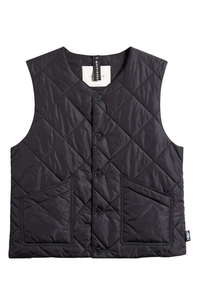 Mackintosh New Hig Water Repellent Nylon Quilted Vest, Alternate, color, 