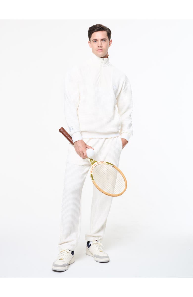 Sergio Tacchini Netto Quarter Zip, Main, color, Gardenia