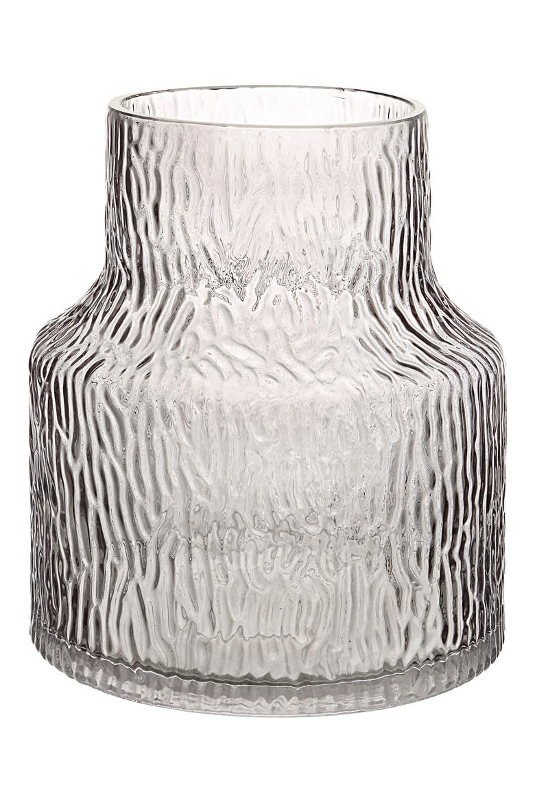 Hyacinth Decorative Glass Vase, Main, color, CLEAR