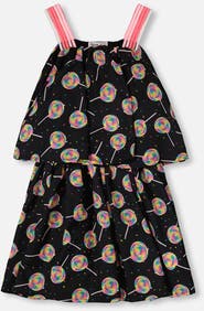 Deux par Deux Sleeveless Woven Lollipop Dress
