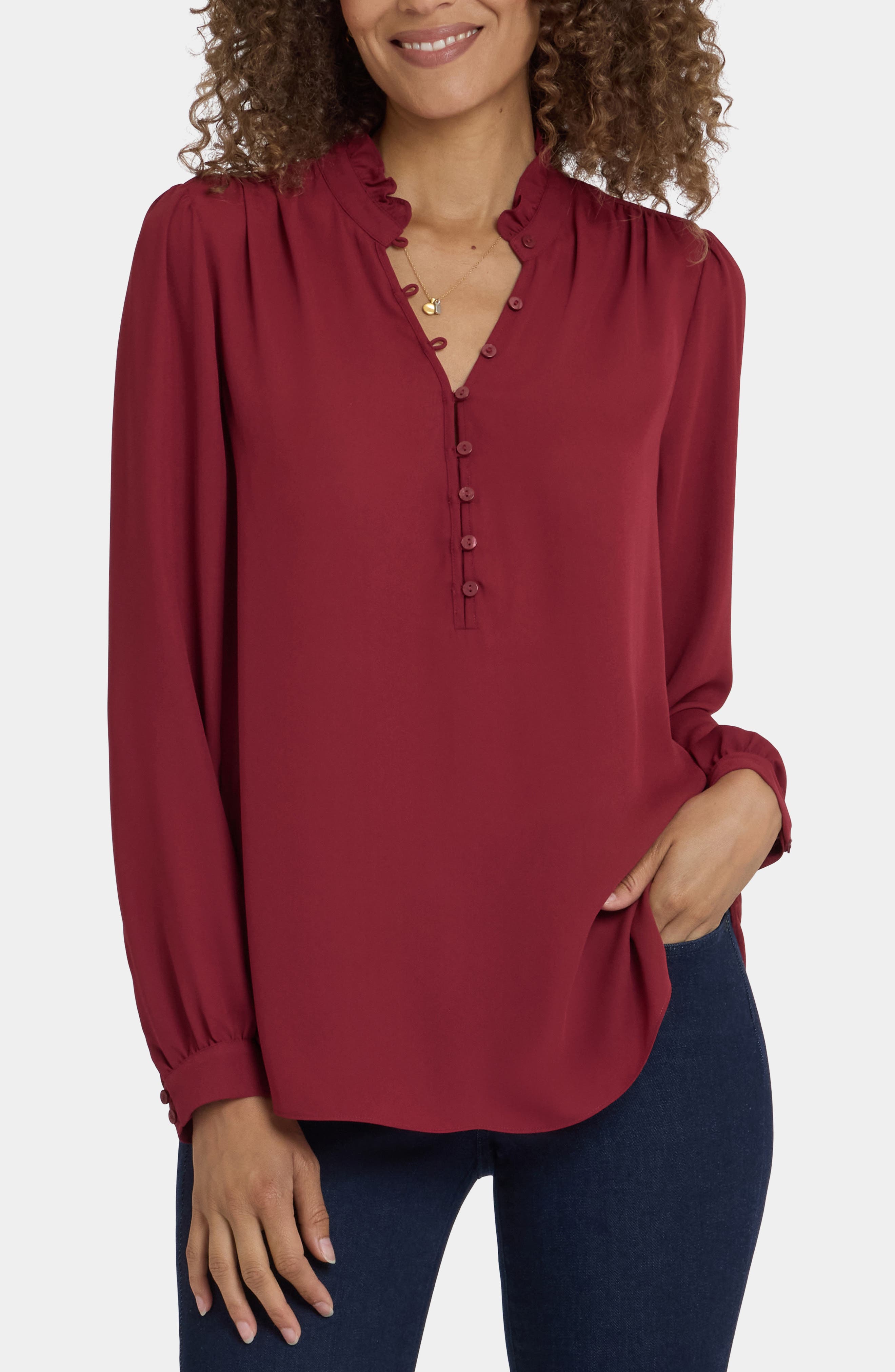 Hannah Georgette Top - image 3