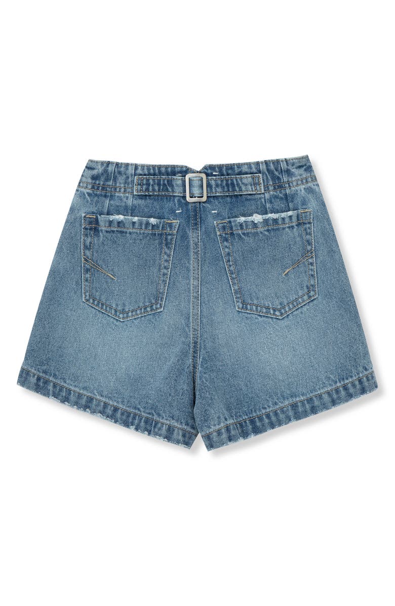 Habitual Kids Kids' Button Detail Denim Shorts, Alternate, color, Denim
