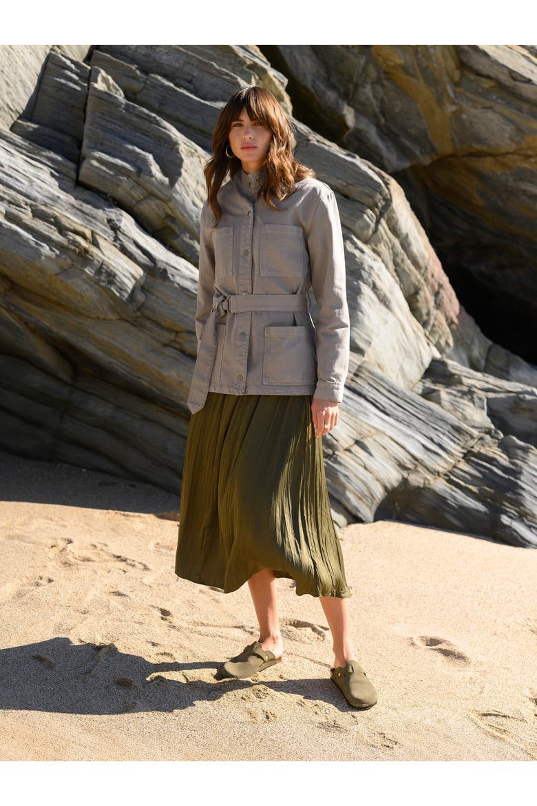 Canvas Safari Jacket, Alternate, color, TAUPE
