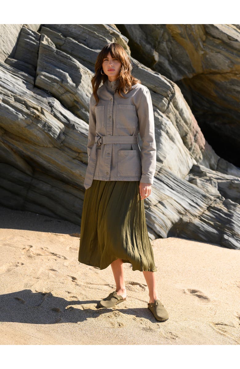 Celtic & Co. Canvas Safari Jacket, Alternate, color, Taupe