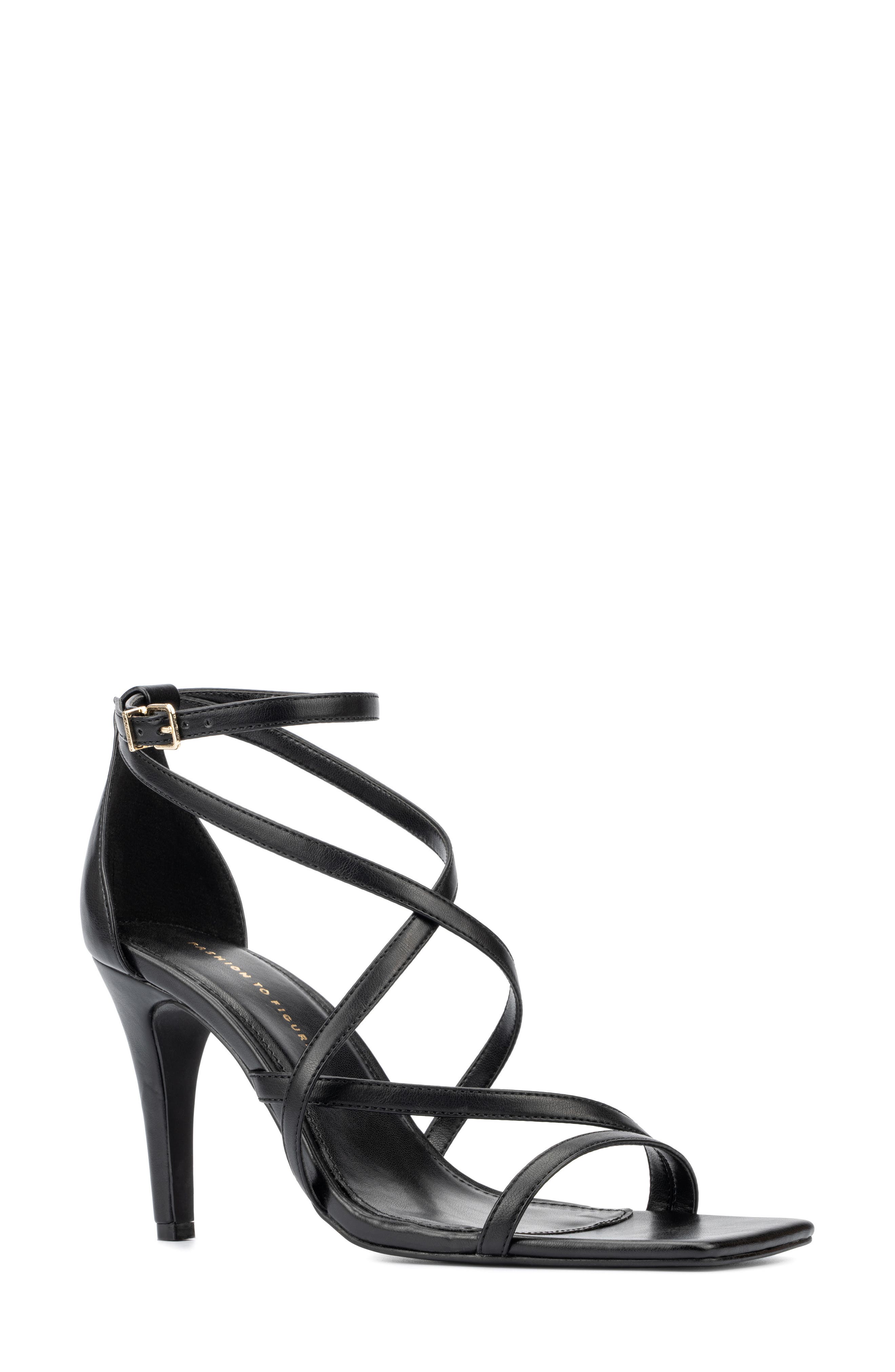 Fashion to Figure Stella Heeled Sandal - Wide Width, Main, color, 