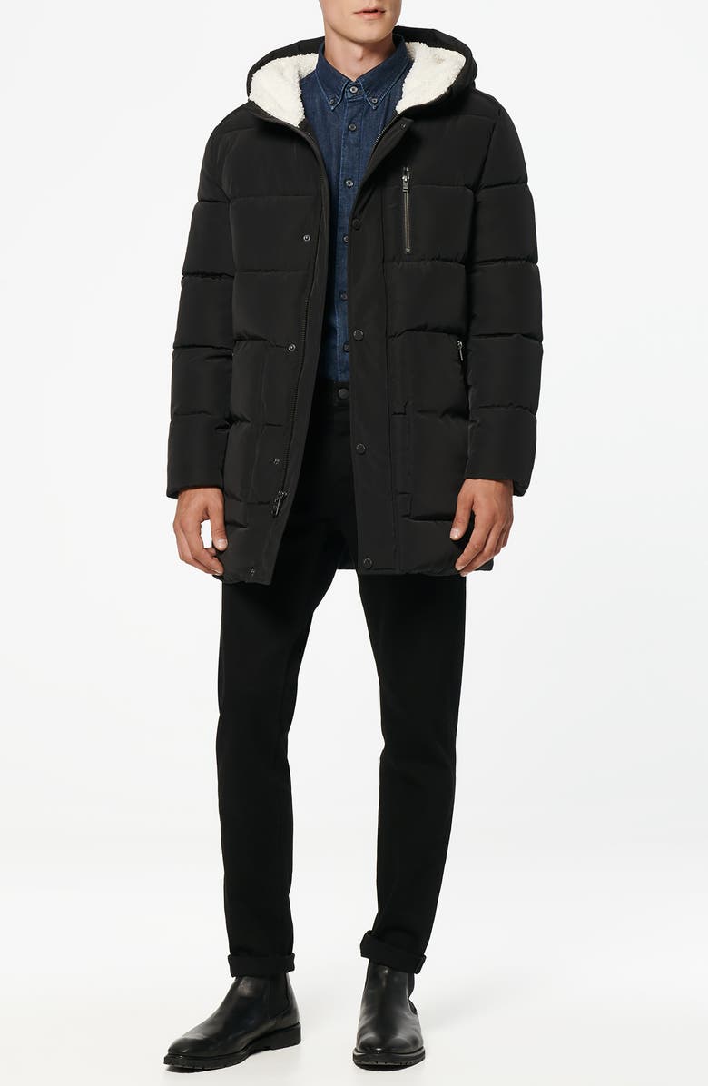 Marc New York Water Resistant Puffer Coat, Alternate, color,