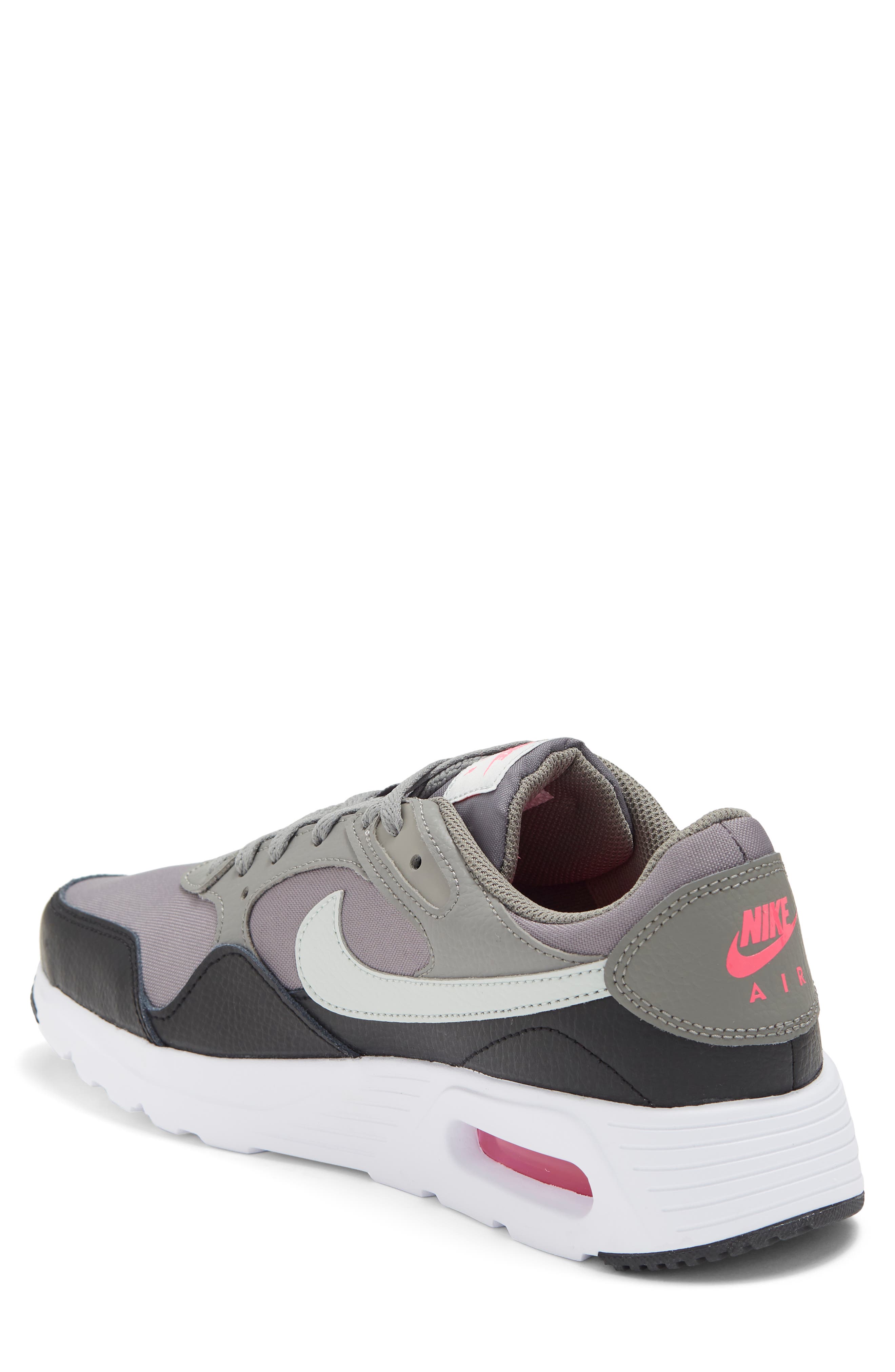 Air Max SC Sneaker, Alternate, color, FLAT PEWTER/ SILVER/ WHITE