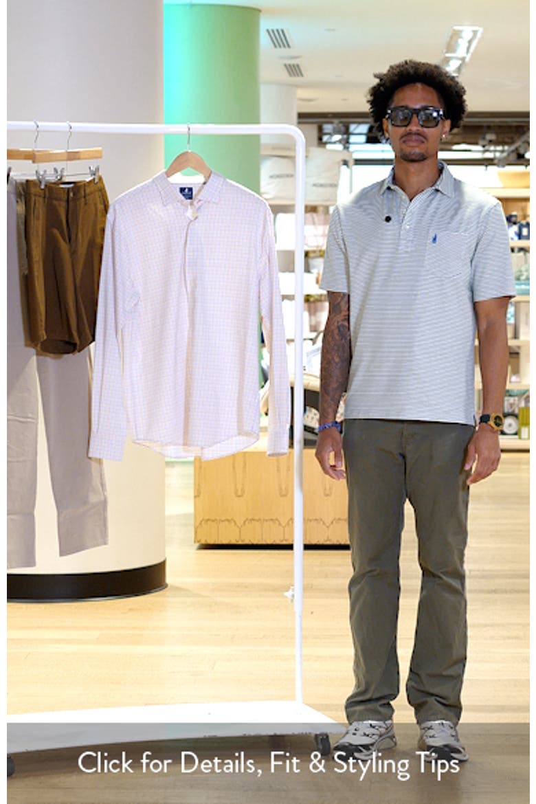 Bluffton Everyday Performance Pin Pane Button-Up Shirt video