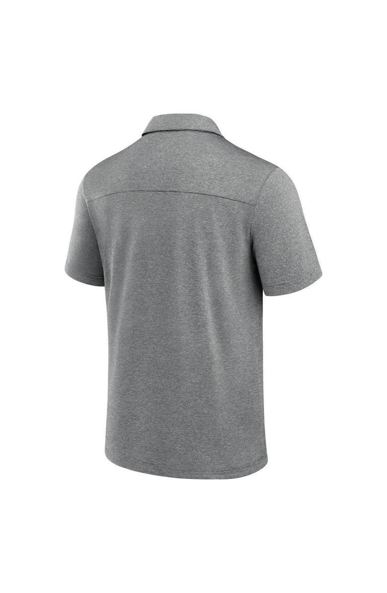 FANATICS Men's Fanatics Charcoal Texas Longhorns Performance Polo, Alternate, color, Charcoal