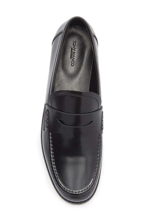 Tony Bianco Zac Penny Loafer In Animal Print