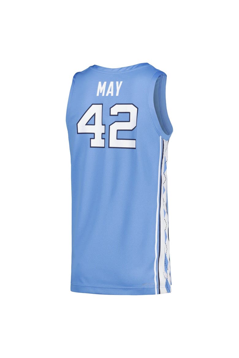 Men's Jordan Brand Sean May Carolina Blue North Carolina Tar Heels Replica Basketball Player Jersey, Alternate, color, Light Blue