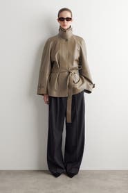 COS Relaxed Twill Wide-Leg Pants