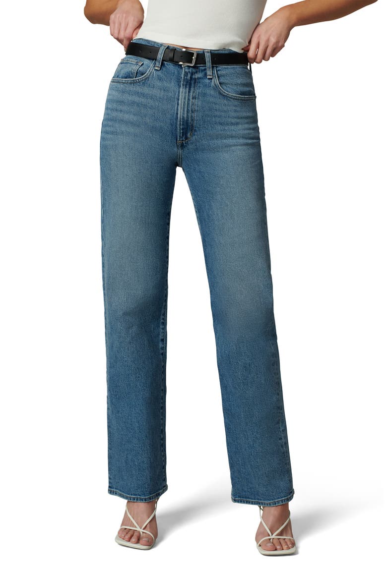 The Margot High Waist Straight Leg Jeans, Main, color, GOOD EYE