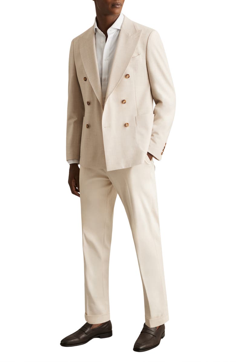 Reiss Nate Solid Button-Up Shirt, Alternate, color, White