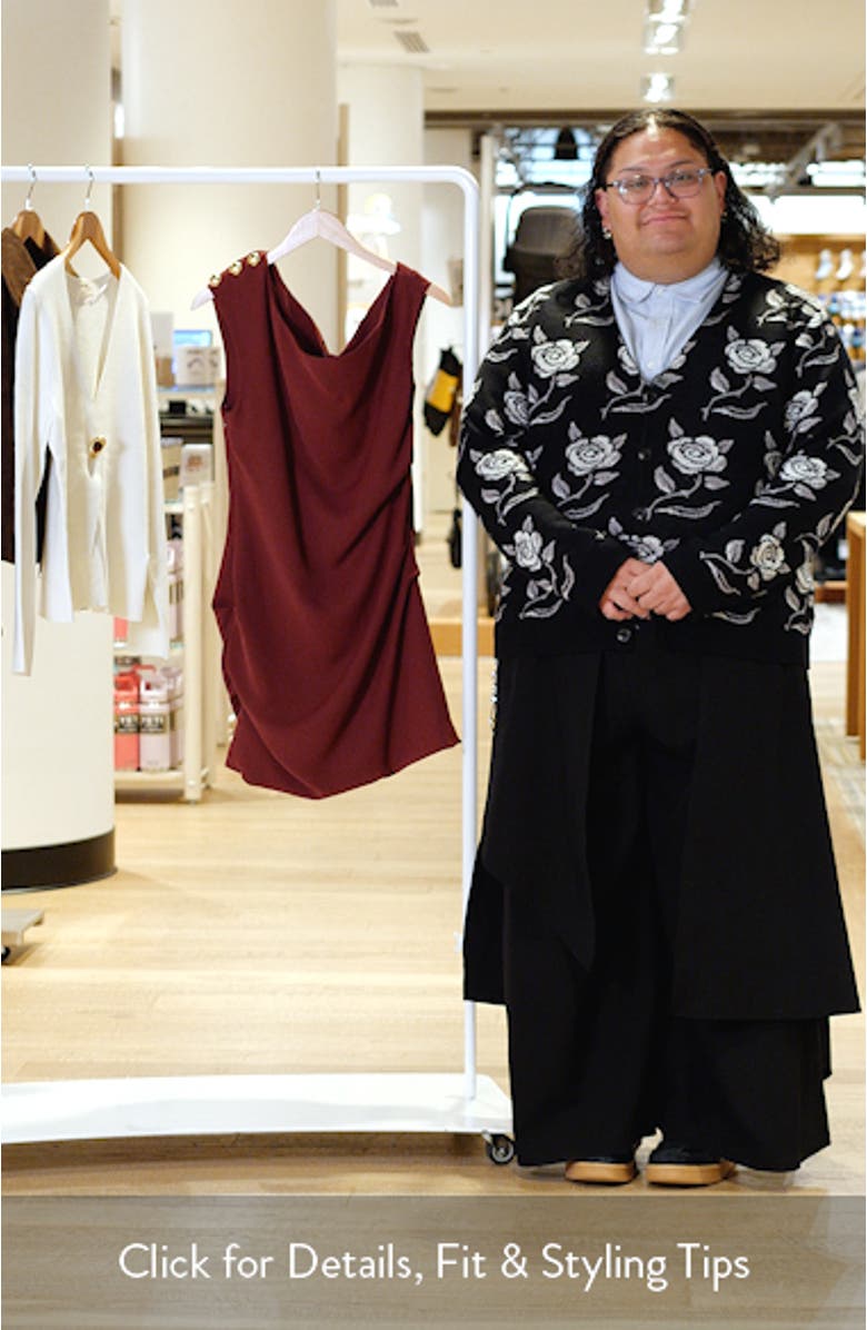 One-Shoulder Minidress, sales video thumbnail