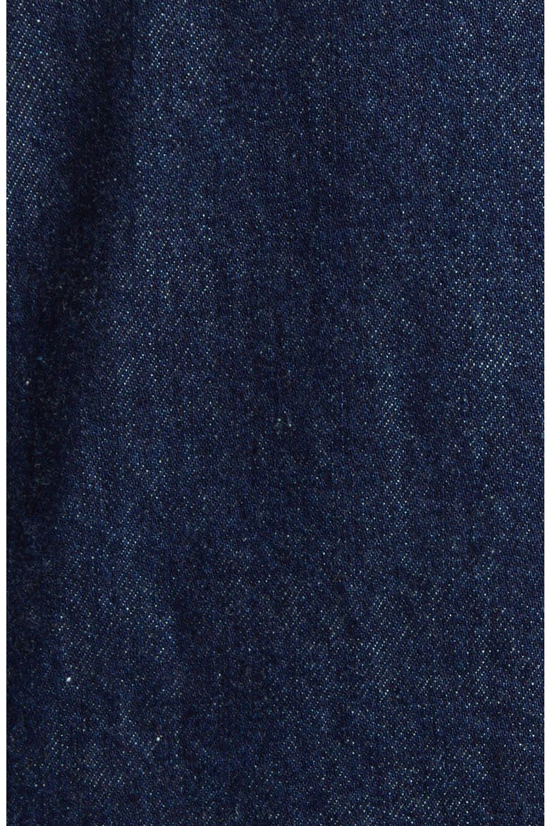 Embroidered Workwear Denim Jacket, Alternate, color, INK