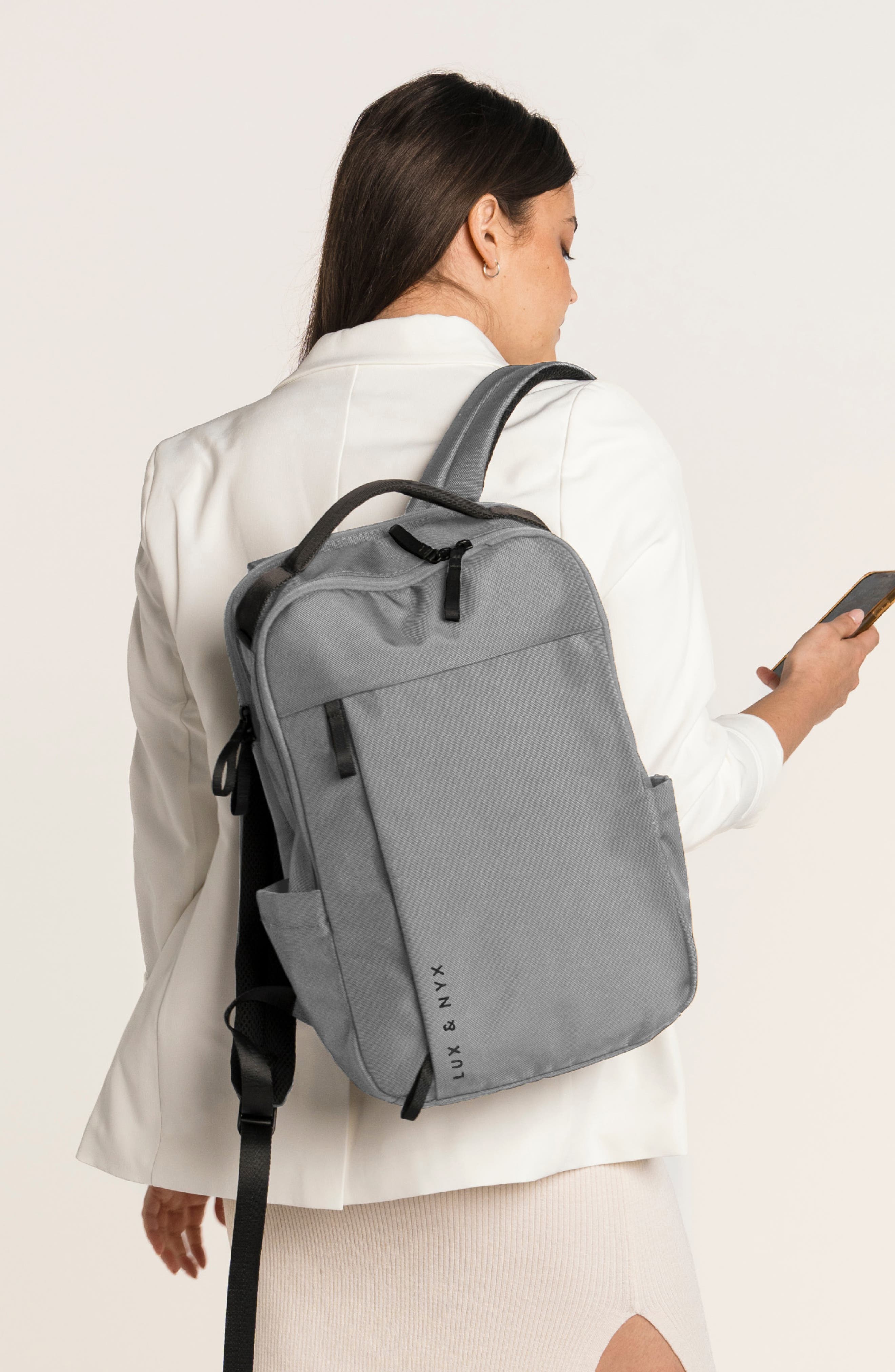 Purpose 16-Inch Laptop Work Bag for Women, Alternate, color, Gray