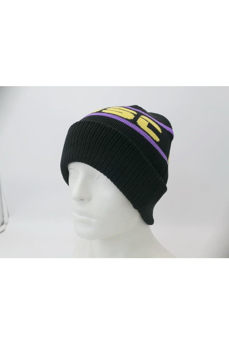 Après Beanie - Black, Purple, Yellow, Alternate, color, Black, Purple, Yellow
