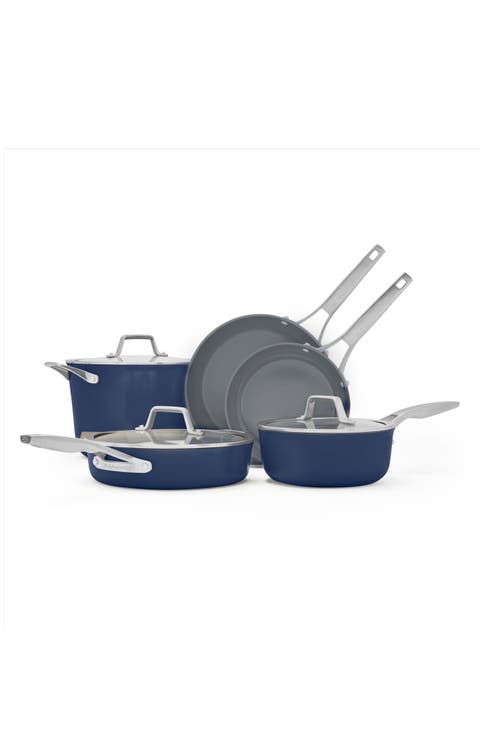 Premier Ceramic Nonstick 8-Piece Cookware Set