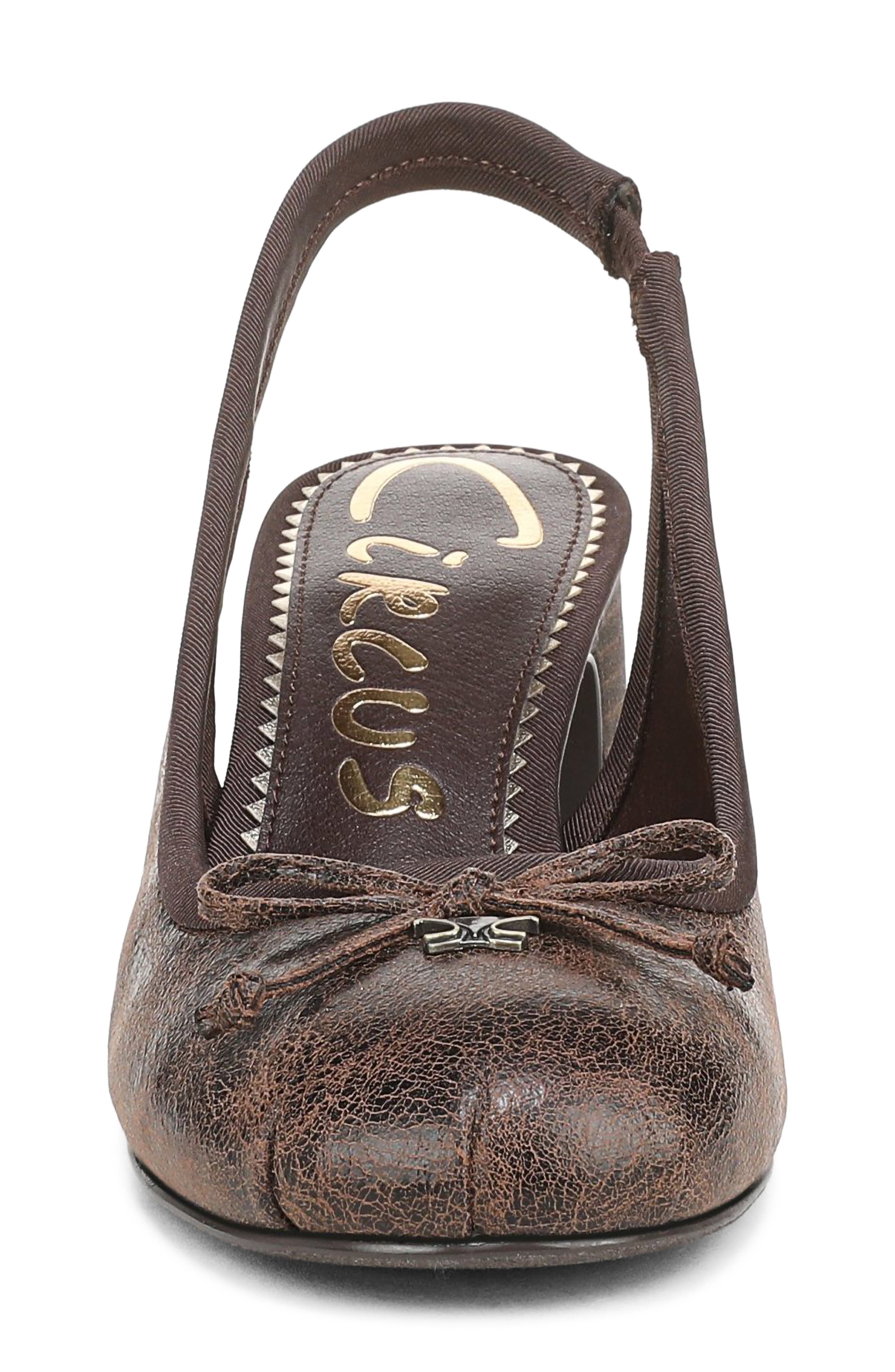 Diane Slingback Pump, Alternate, color, BLACK/ BROWN
