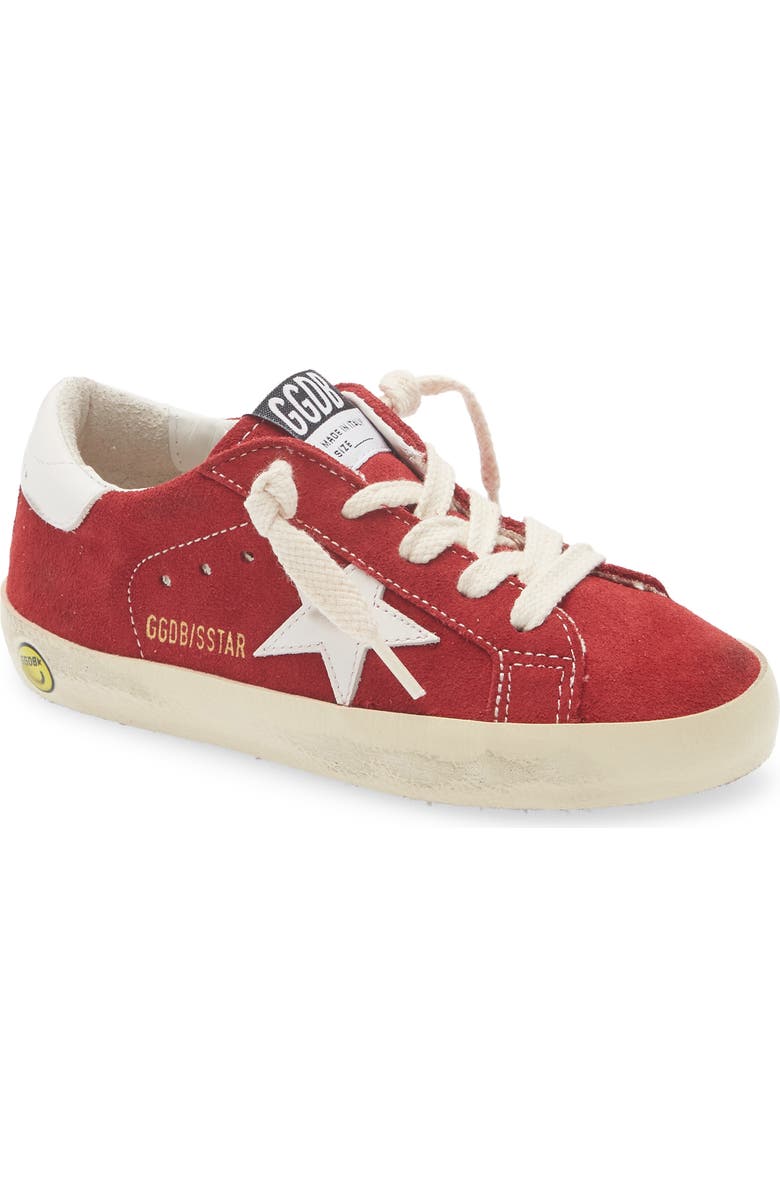 Golden Goose Kids' Super Star Sneaker, Main, color, Red/ White