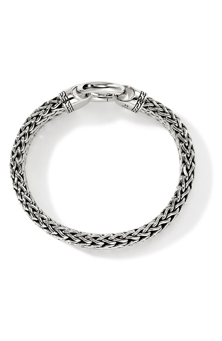 John Hardy Flat Chain Bracelet, Alternate, color, Silver