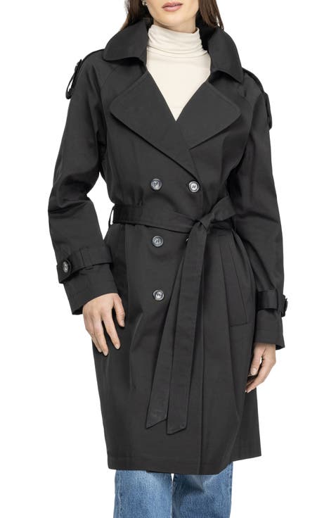 Lightweight Belted Trench Coat
