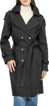 GORSKI Lightweight Belted Trench Coat