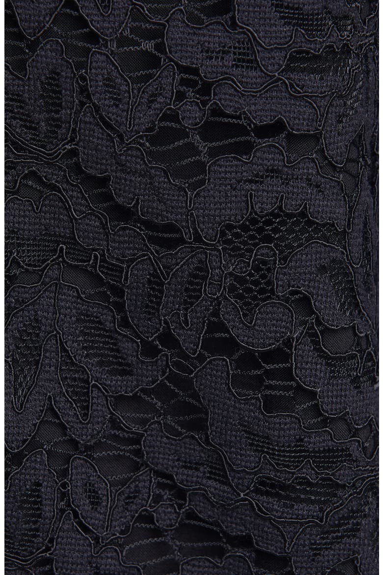 Bellini Lace Blouse, Alternate, color, BLACK