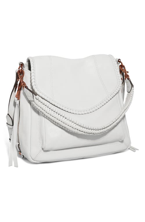 Aimee Kestenberg All For Love Convertible Leather Shoulder Bag In White